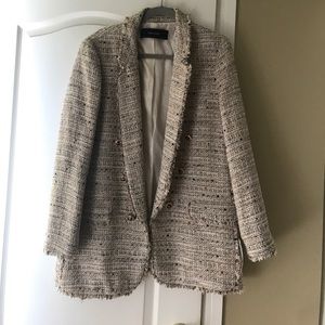 Zara Tweed Blazer/Jacket